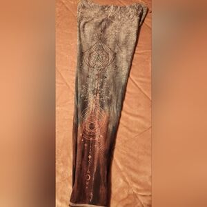 FleXure Bodywear Geometric Patterned Leggings Size Large